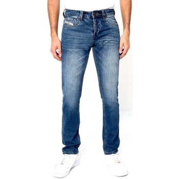 textil Herre Smalle jeans True Rise 121962421 Blå