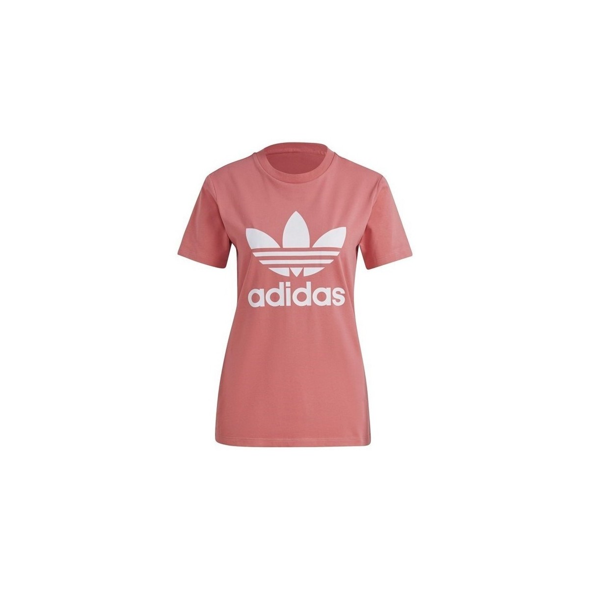 textil Dame T-shirts m. korte ærmer adidas Originals W 3STRIPES 21 Pink