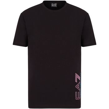 textil Herre T-shirts & poloer Ea7 Emporio Armani 3KPT23 PJ9TZ Sort