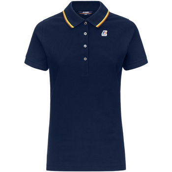 textil Dame Polo-t-shirts m. korte ærmer K-Way K111NYW Blå