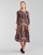 textil Dame Lange kjoler Desigual ALBURQUERQUE Flerfarvet