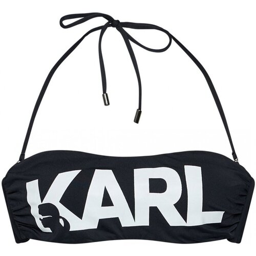 textil Dame pareos Karl Lagerfeld KL21WTP06 Sort
