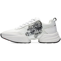 Sko Herre Sneakers Ed Hardy - Caged runner tiger white-black Hvid