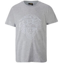 textil Herre T-shirts m. korte ærmer Ed Hardy Tiger glow t-shirt mid-grey Grå