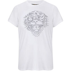 textil Herre T-shirts m. korte ærmer Ed Hardy Tiger-glow t-shirt white Hvid