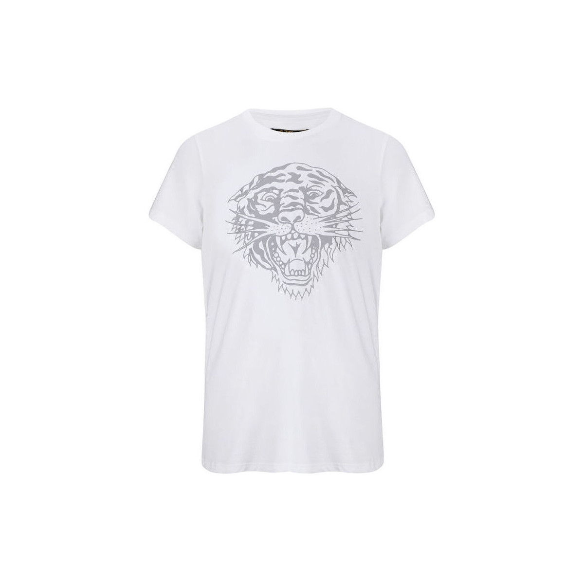 textil Herre T-shirts m. korte ærmer Ed Hardy Tiger-glow t-shirt white Hvid