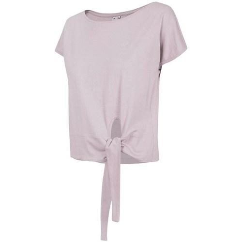 textil Dame T-shirts m. korte ærmer 4F TSD023 Pink