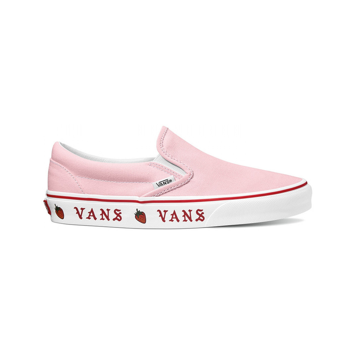 Sko Sneakers Vans Classic slip-on Pink
