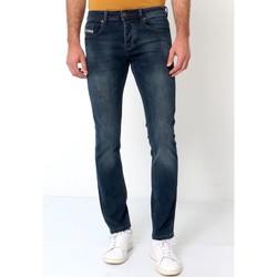 textil Herre Smalle jeans True Rise 121962521 Blå