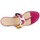 Sko Dame Klipklapper
 Versus by Versace FSD364C Pink / Hvid / Gul