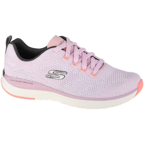 Sko Dame Lave sneakers Skechers Ultra Groove Pink