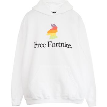 textil Herre Sweatshirts Free Fortnite  Hvid