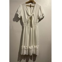 textil Dame Korte kjoler Fashion brands 9176-BLANC Hvid