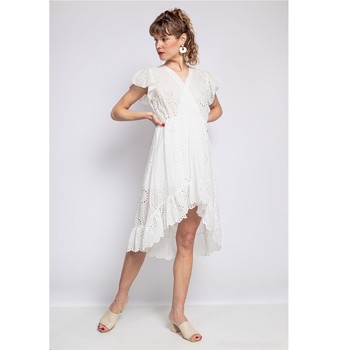 textil Dame Korte kjoler Fashion brands U5233-BLANC Hvid