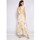 textil Dame Lange kjoler Fashion brands R185-JAUNE Gul