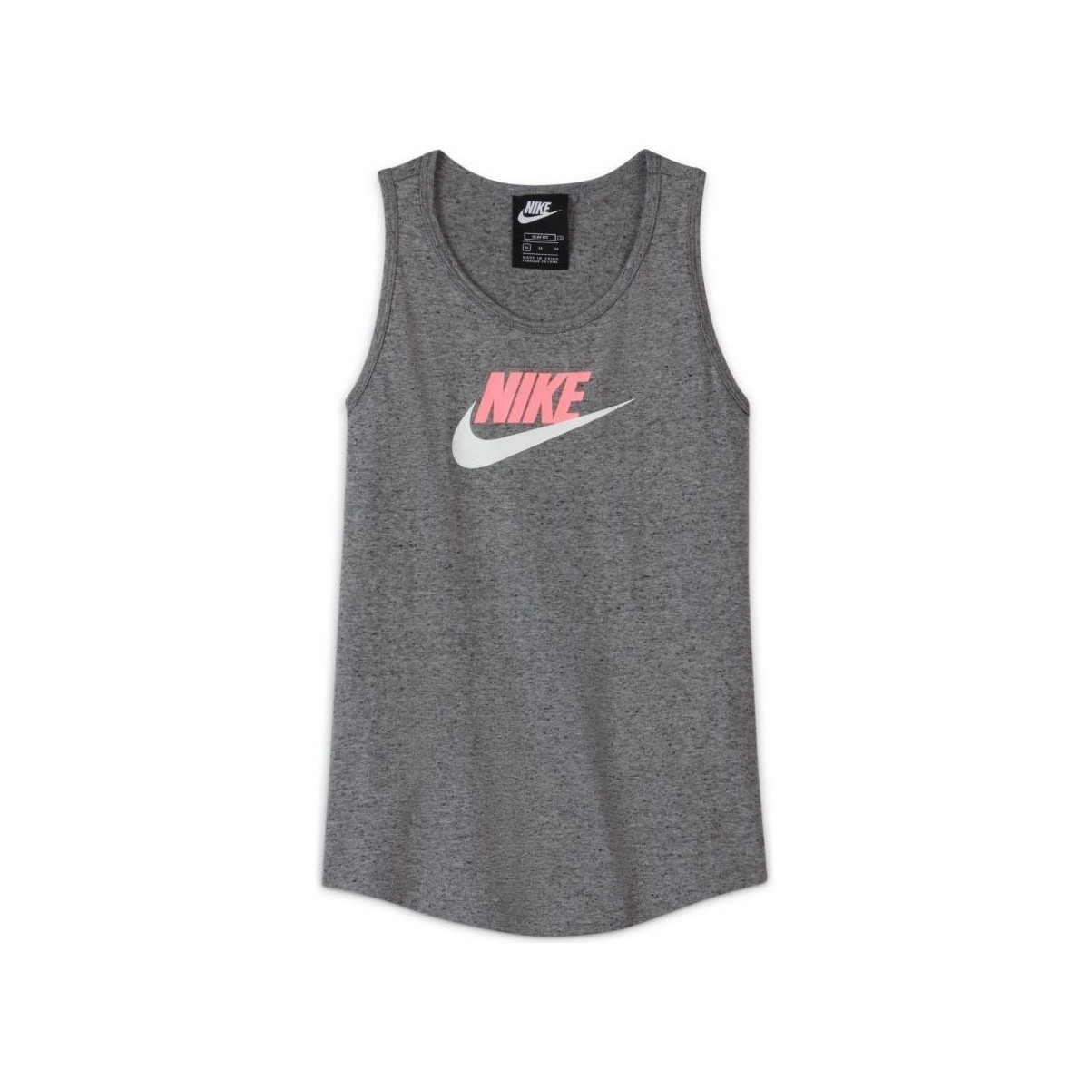 textil Pige T-shirts m. korte ærmer Nike Sportswear Grå