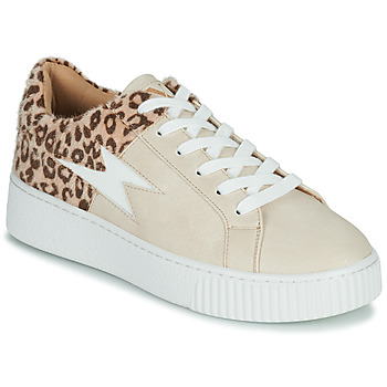Sko Dame Lave sneakers Vanessa Wu VENDAVEL Beige / Leopard