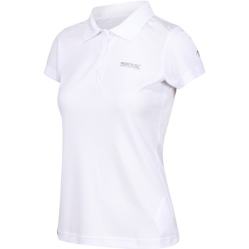 textil Dame Polo-t-shirts m. lange ærmer Regatta  Hvid