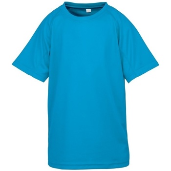 textil Dreng Langærmede T-shirts Spiro S287J Blå