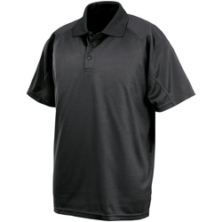 textil Herre Polo-t-shirts m. korte ærmer Spiro S288X Black