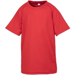 textil Børn T-shirts m. korte ærmer Spiro S287J Red