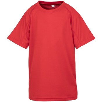 textil Børn T-shirts m. korte ærmer Spiro S287J Rød