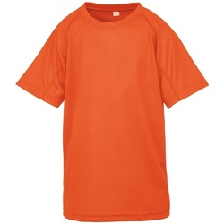 textil Børn T-shirts m. korte ærmer Spiro SR287B Flo Orange
