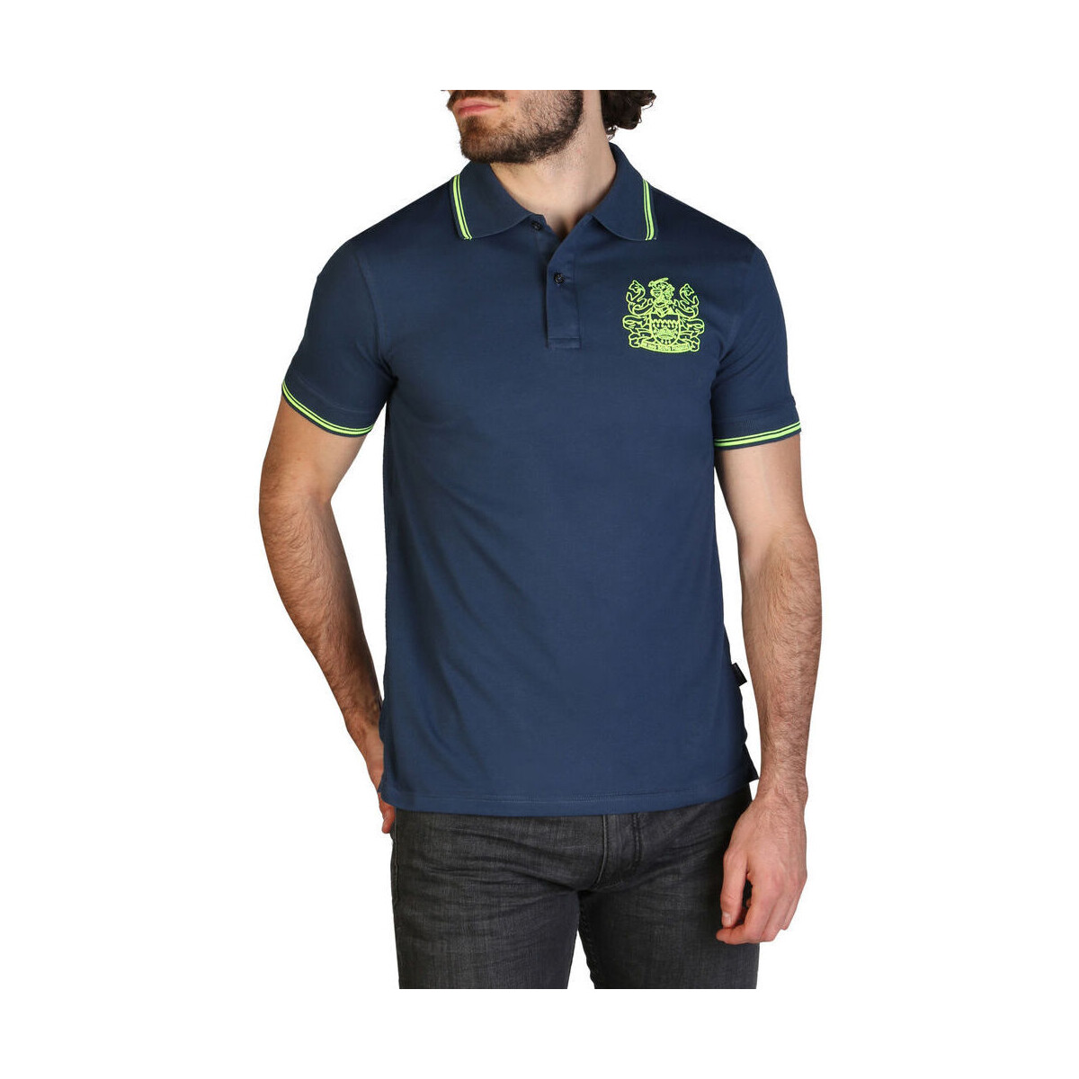 textil Herre Polo-t-shirts m. korte ærmer Aquascutum - qmp025 Blå