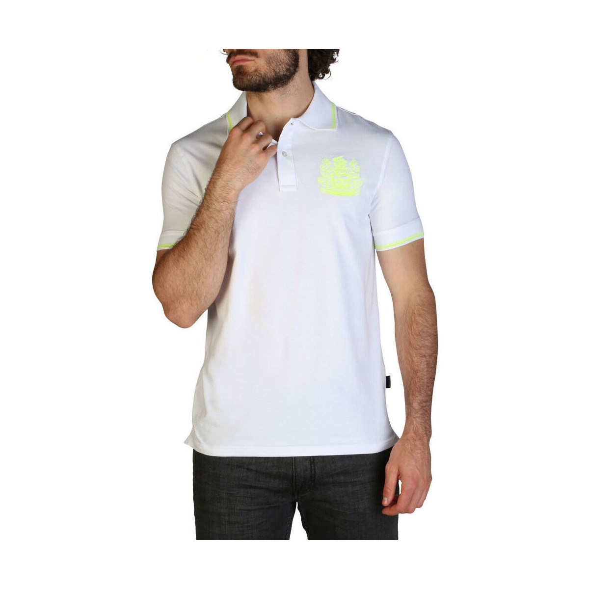 textil Herre Polo-t-shirts m. korte ærmer Aquascutum - qmp025 Hvid