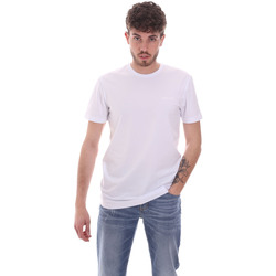 textil Herre T-shirts m. korte ærmer Antony Morato MMKS01855 FA120022 hvid