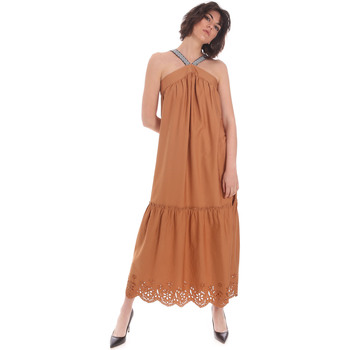 textil Dame Lange kjoler Gaudi 111FD15012 Brun