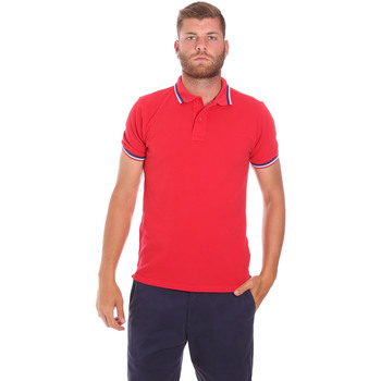 textil Herre Polo-t-shirts m. korte ærmer Sundek M779PLJ6500 Rød