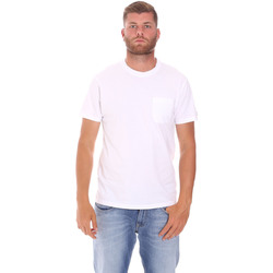 textil Herre T-shirts m. korte ærmer Sundek M050TEJ9300 hvid