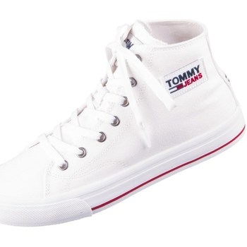Sko Dame Lave sneakers Tommy Hilfiger EN0EN01370YBR Hvid