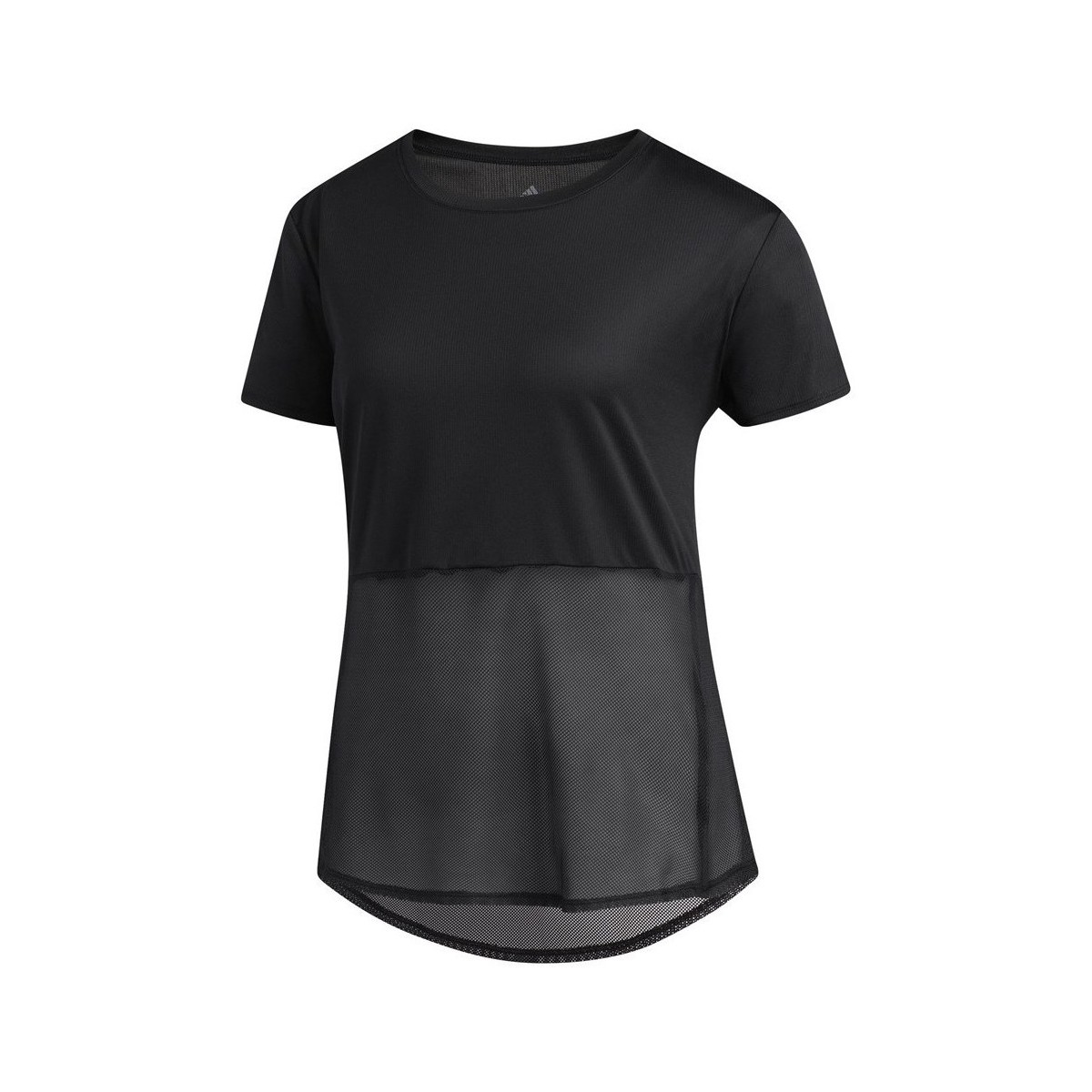 textil Dame T-shirts m. korte ærmer adidas Originals Own The Run Tee Hvid