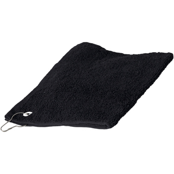 Indretning Håndklæde og badehandske Towel City 30 cm x 50 cm RW1579 Black
