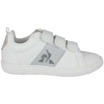 Sko Børn Sneakers Le Coq Sportif 2120032 OPTICAL WHITE/OLD SILVER Hvid