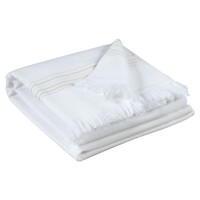 Indretning Håndklæde og badehandske Vivaraise CANCUN X2 Hvid