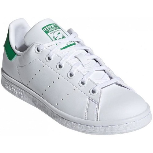 Sko Dame Sneakers adidas Originals Stan Smith J FX7519 Hvid