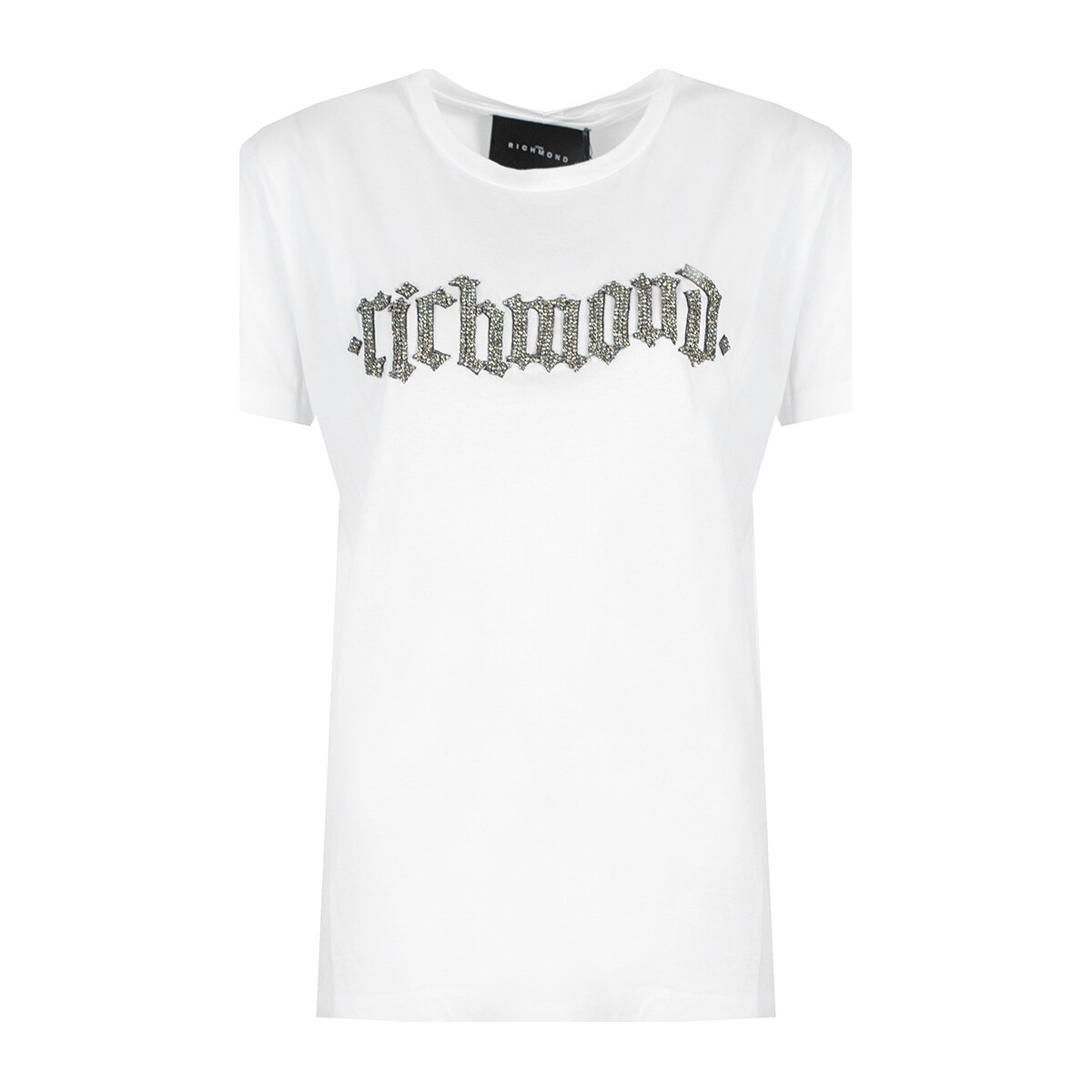 textil Dame T-shirts m. korte ærmer John Richmond RWP20208TS | Nye Hvid