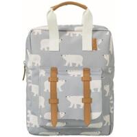 Tasker Børn Rygsække
 Fresk Polar Bear Mini Backpack - Grey Grå
