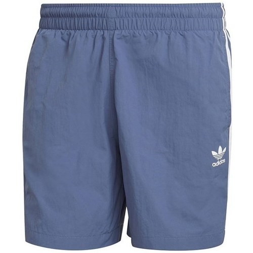 textil Herre Halvlange bukser adidas Originals 3STRIPE Swims Blå