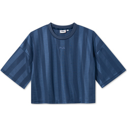 textil Dame T-shirts m. korte ærmer Fila 688498 Blå