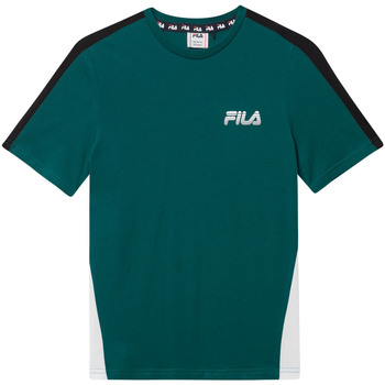 textil Børn T-shirts m. korte ærmer Fila 688749 Grøn