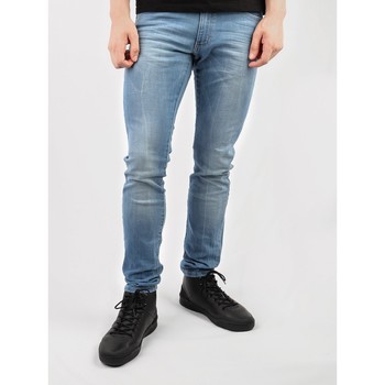 textil Herre Smalle jeans Wrangler Bryson W14XEH76B Blå