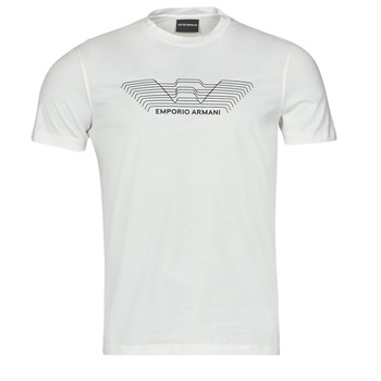 textil Herre T-shirts m. korte ærmer Emporio Armani 3L1TFD Hvid