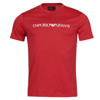 textil Herre T-shirts m. korte ærmer Emporio Armani 8N1TN5 Rød