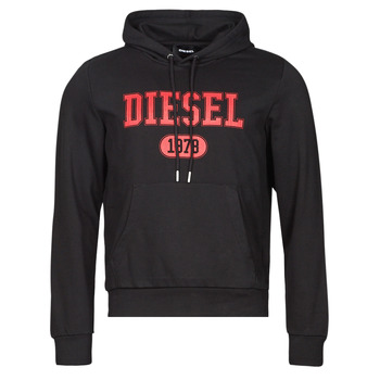 textil Herre Sweatshirts Diesel S-GINN-HOOD-K25 Sort