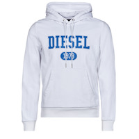 textil Herre Sweatshirts Diesel S-GINN-HOOD-K25 Hvid
