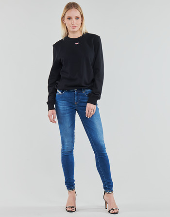 textil Dame Jeans - skinny Diesel 2017 SLANDY Blå / Mørk